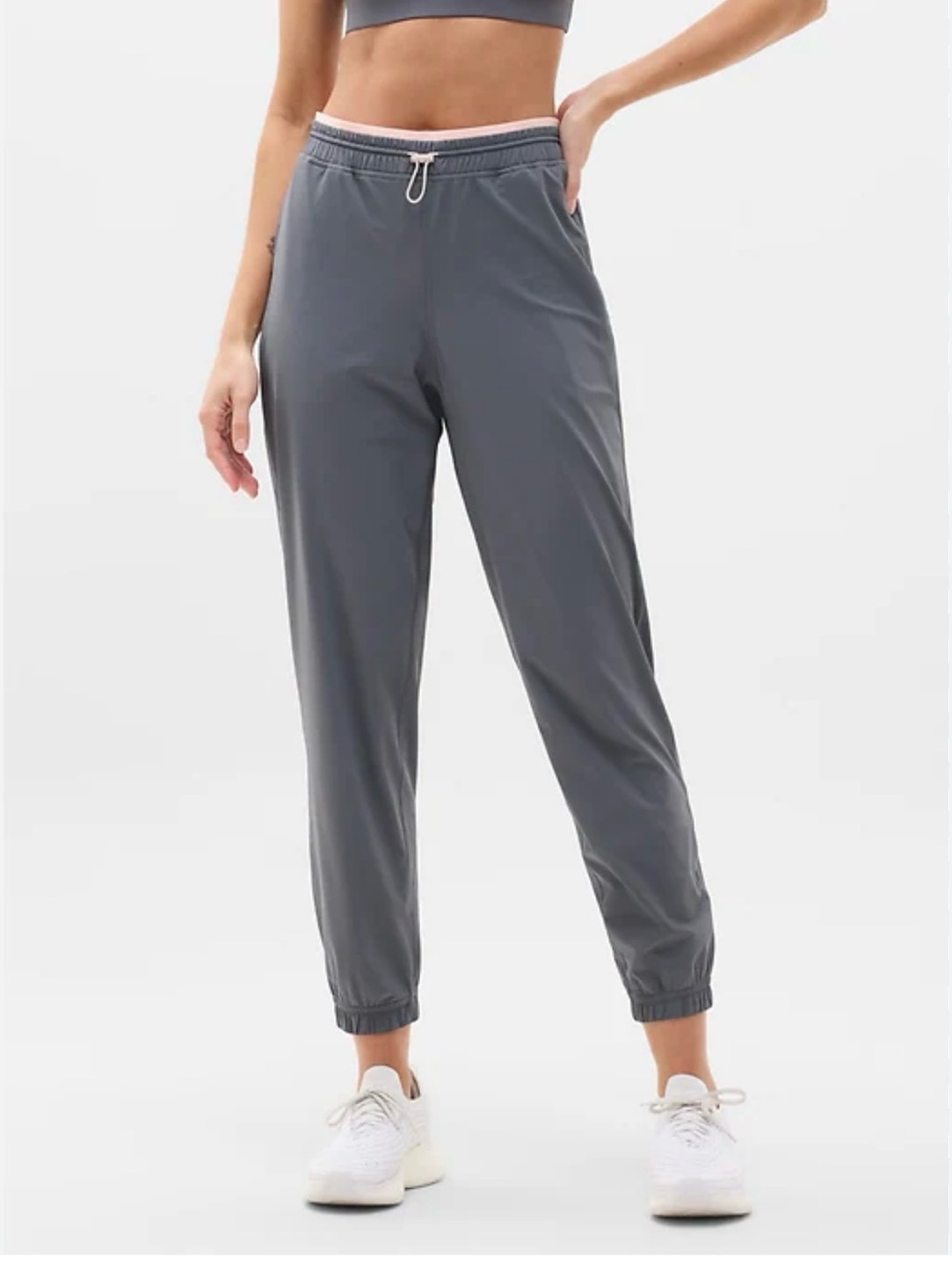 Athleta cross train Grey Active Jogger Pants size S